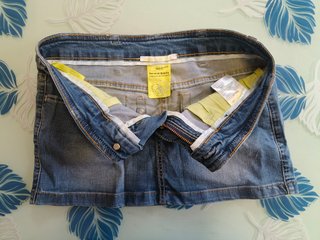 Minigonna jeans, tg.29