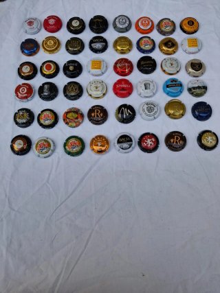 Colección chapas de cava