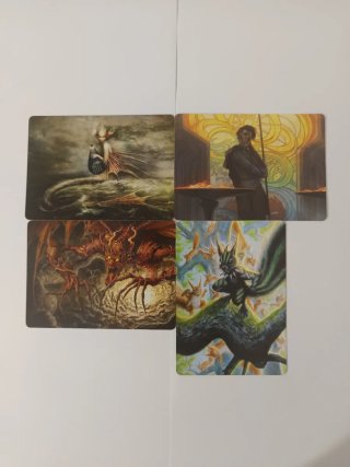 Lote De 50 Cartas Magic, (Art Series).