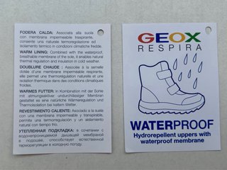 Botas Geox Talla 35 impermeables