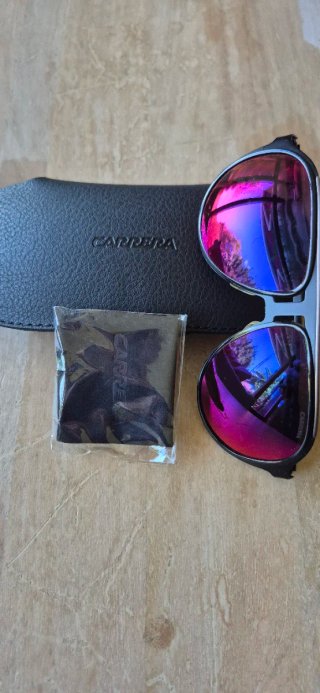 Gafas de sol Carrera negras y rosas