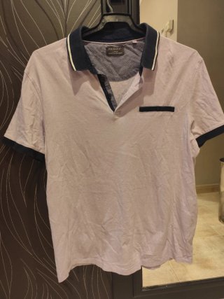 Polo Morado Primark Talla L Poco Uso