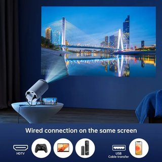 mini Proyector portátil, compatible con 1080P