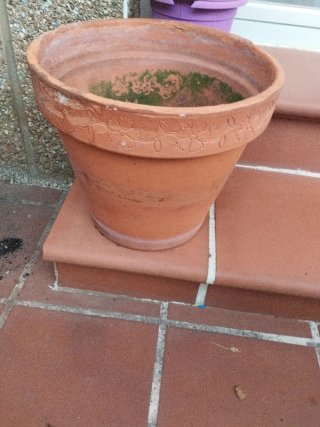 Maceta de barro