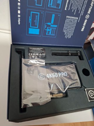 Capturadora elgato 4K 60 PRO
