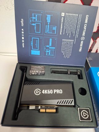 Capturadora elgato 4K 60 PRO