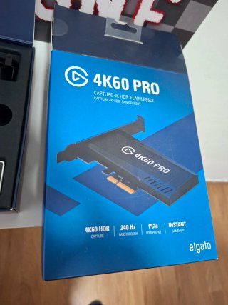 Capturadora elgato 4K 60 PRO