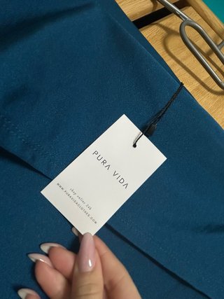 Vestido Mezzano Pura Vida Azul Cobalto