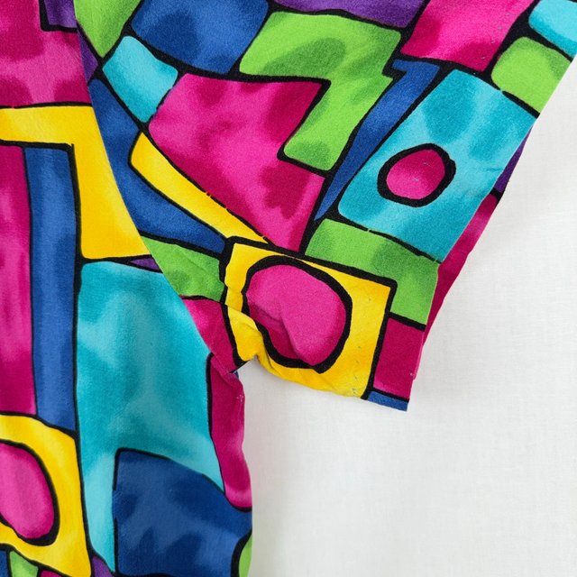 Willow Ridge Vintage Abstract Blouse M