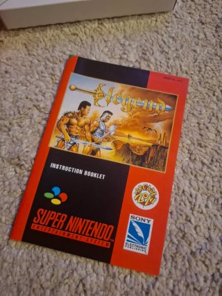 Legend Super Nintendo SNES