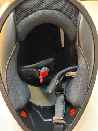 Casco HJC Rapha 10 Negro Rojo/ visor oscuro nuebo