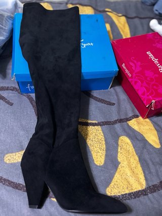 Botas altas Marypaz T39 ante negro