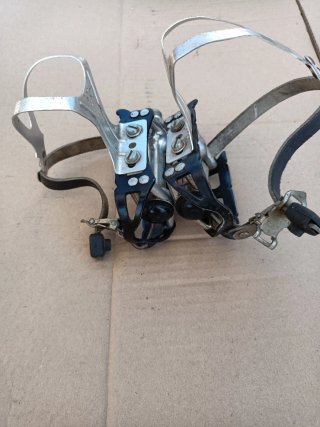 Pedali Gipiemme con gabbiette RARE bici corsa