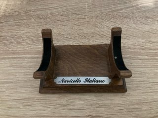 Barco de cristal en  Navicello Italiano  26 cm