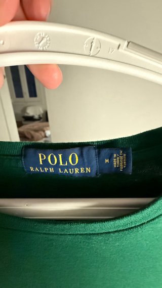 Polo Ralph Lauren Camiseta Manga Larga Verde