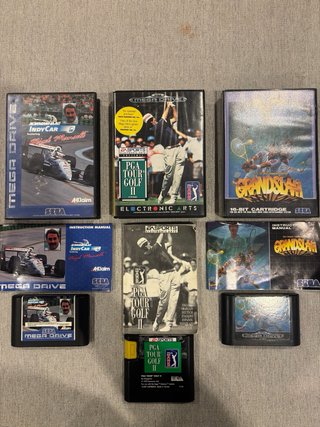 Lote Sega Mega Drive + 22 giochi