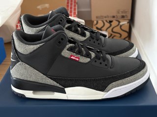 Jordan 3 Retro x Levi's Negro Gris