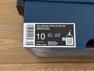 Jordan 3 Retro x Levi's Negro Gris