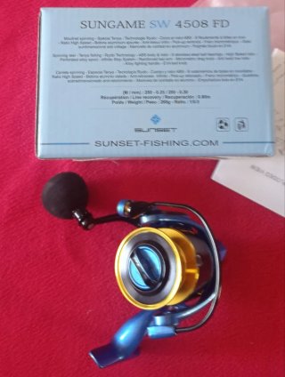 SPINNING MAR CARRETE A ESTRENAR SUNSET (Ryobi)