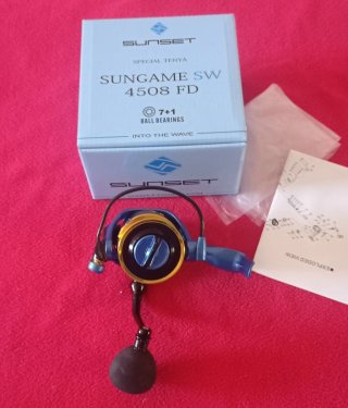 SPINNING MAR CARRETE A ESTRENAR SUNSET (Ryobi)