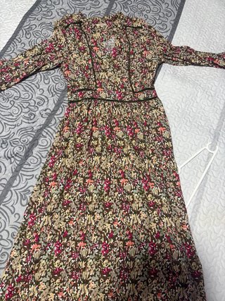 Vestido estampado floral talla S