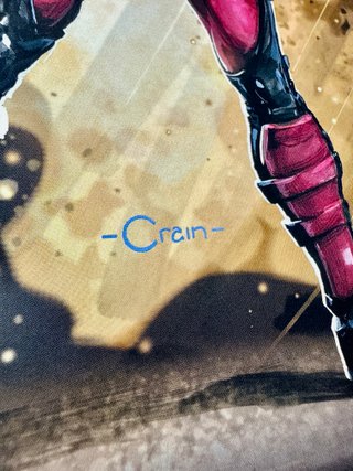Comic USA Wade Wilson Deadpool #1 de Clayton Crain