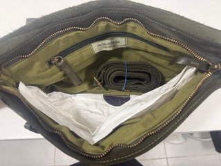 Bolso My Biba Piel Verde Oliva