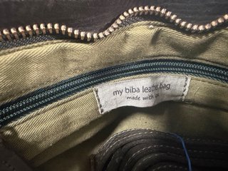 Bolso My Biba Piel Verde Oliva