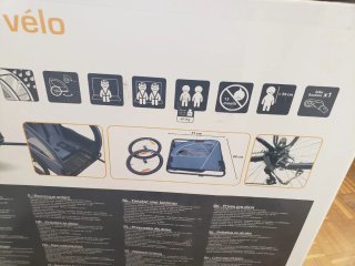 Remolque para bicicleta infantil
