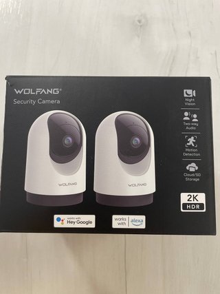 2 Cámaras Vigilancia Interior 2K
