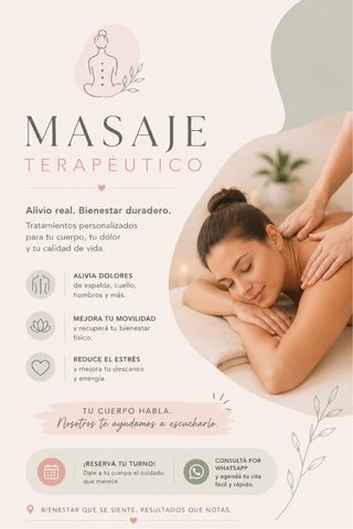 Servicios de Masaje