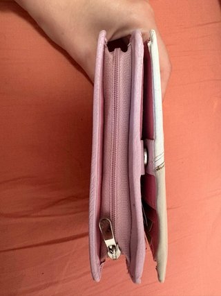 Cartera Greenwich Lila y Blanca