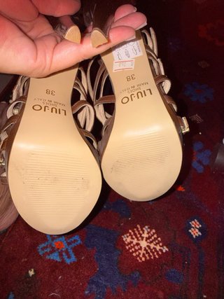 Sandalias Liu Jo Piel Talla 38 Nuevas