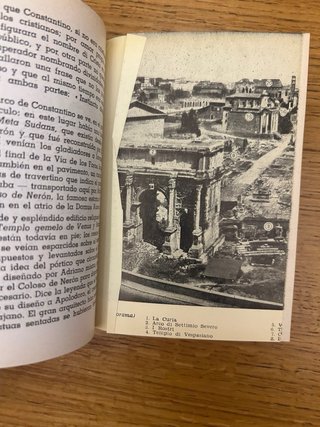 Guia Roma vintage de 1964