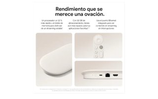Google TV Streamer 4K porcela