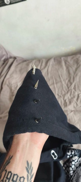 Sudadera Punk es Apoyo L