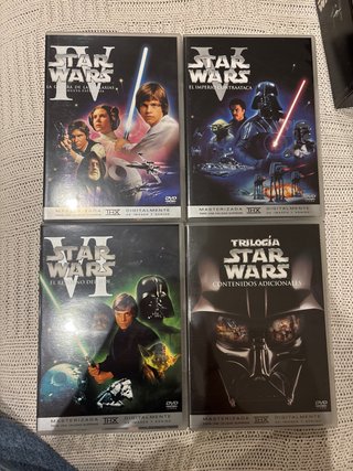 Star Wars Edición Coleccionista Trilogía DVD