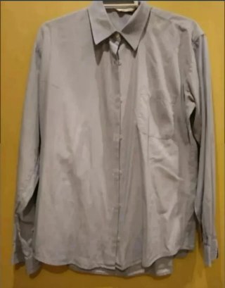 Camisa Zara Mujer Talla M azul