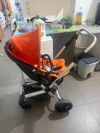 Carrito Jane bebé naranja