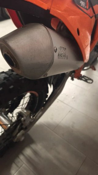 KTM 250 Enduro/Motocross Naranja/Negra