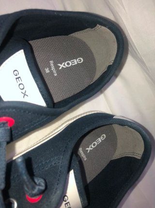 Bambas Geox Mujer Azul y Blanco