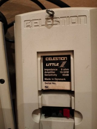 Altavoces Celestion Little 1