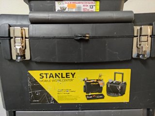 TALLER MÓVIL 2 en 1 STANLEY  PERFECTO ESTADO MIDE:
