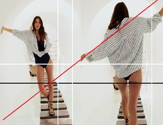 Camisa Zara Rayas Talla M