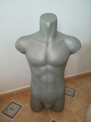 Bustos maniquí hombre (2 unidades)