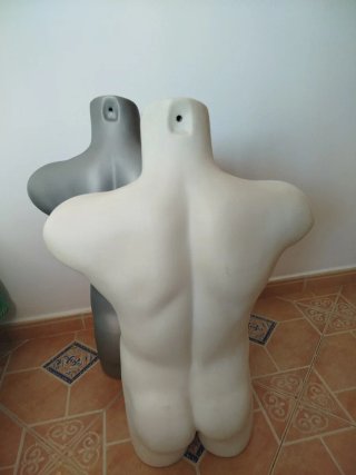 Bustos maniquí hombre (2 unidades)