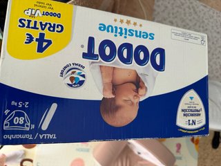 Pañales Dodot Talla 80 (2-5 kg)