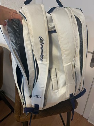 Paletero Bullpadel Grande Blanco
