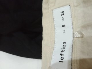 Vestido beige talla S
