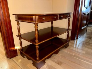 Mesa auxiliar 3 baldas 81x45x63cm